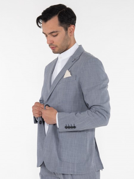 OVER-D Jacket OE1S2S3G04 Blue - Light Blue OVER-D - 4