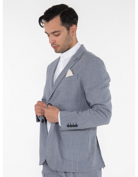 OVER-D Jacket OE1S2S3G04 Blue - Light Blue OVER-D - 4