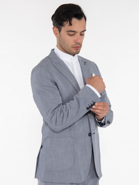 OVER-D Jacket OE1S2S3G04 Blue - Light Blue OVER-D - 3