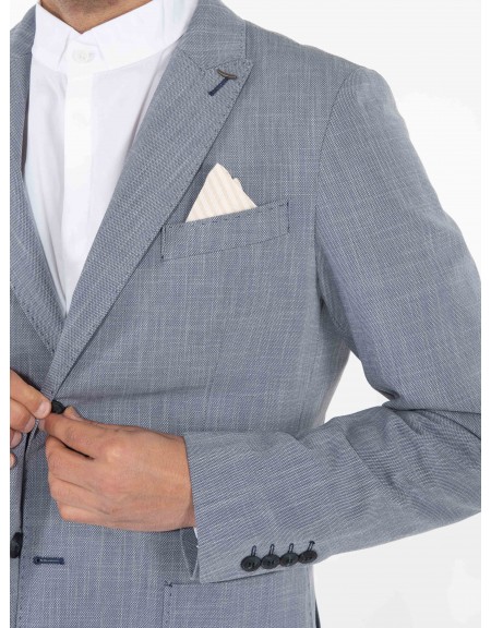 OVER-D Jacket OE1S2S3G04 Blue - Light Blue OVER-D - 5