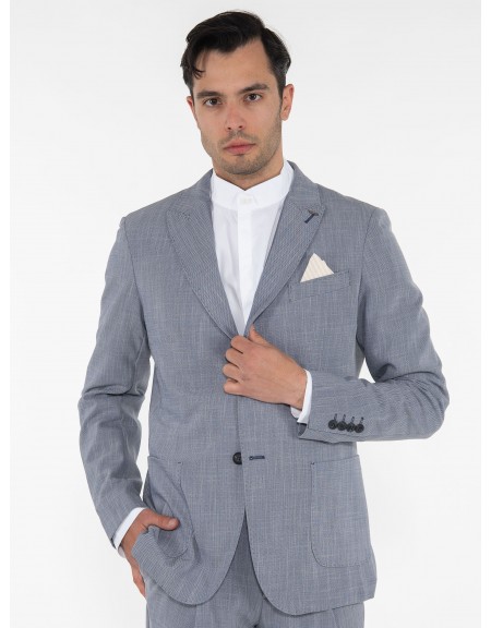 OVER-D Jacket OE1S2S3G04 Blue - Light Blue OVER-D - 10