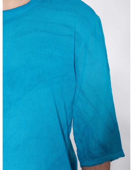 XAGON MAN T-shirt P23082JX2408 Μπλε ρουά XAGON MAN - 5