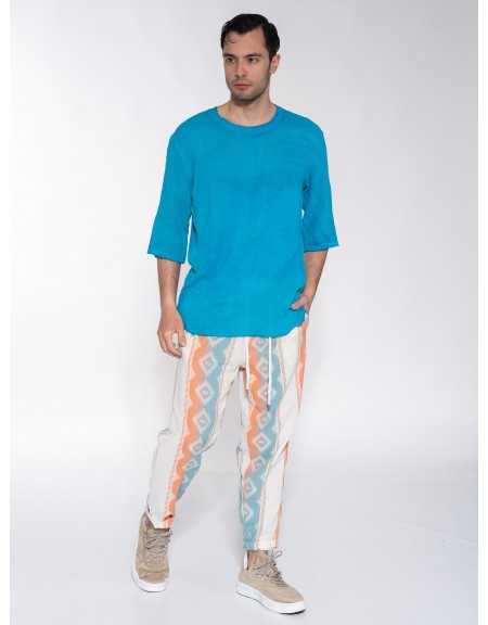 XAGON MAN T-shirt P23082JX2408 Μπλε ρουά XAGON MAN - 11