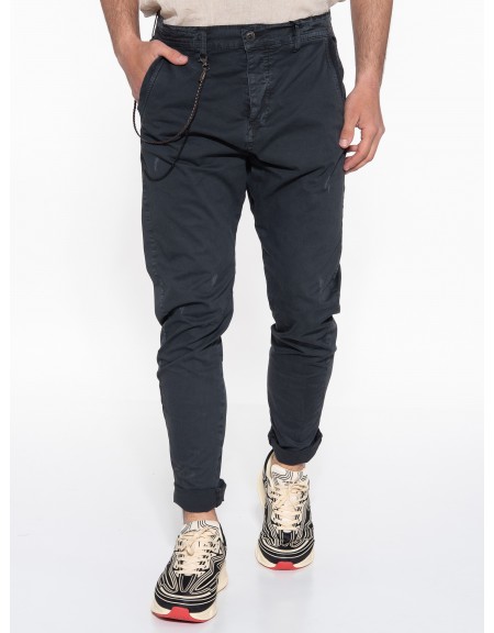 XAGON MAN Παντελόνι πεντάτσεπο P23031CR4015 Μαύρο XAGON MAN - 1