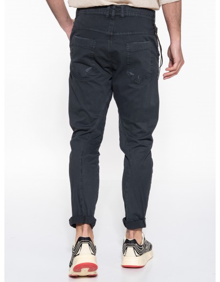 XAGON MAN Παντελόνι πεντάτσεπο P23031CR4015 Μαύρο XAGON MAN - 2