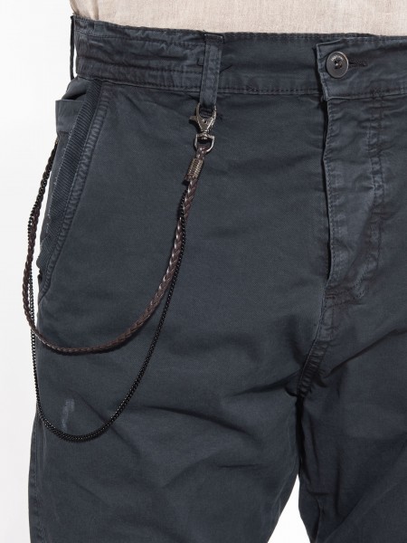 XAGON MAN Παντελόνι πεντάτσεπο P23031CR4015 Μαύρο XAGON MAN - 5