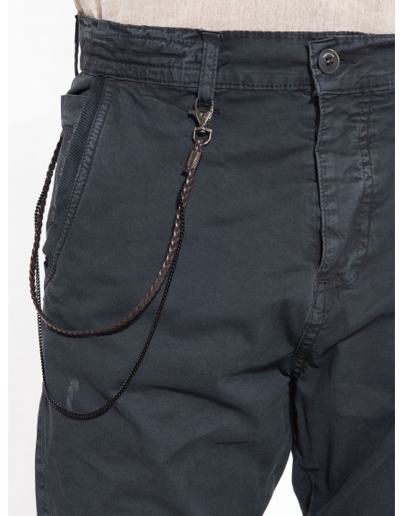 XAGON MAN Παντελόνι πεντάτσεπο P23031CR4015 Μαύρο XAGON MAN - 5