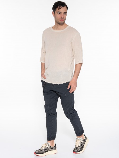 XAGON MAN Παντελόνι πεντάτσεπο P23031CR4015 Μαύρο XAGON MAN - 9