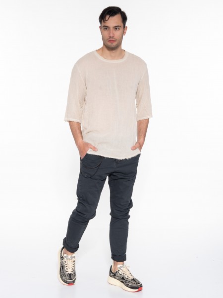 XAGON MAN Παντελόνι πεντάτσεπο P23031CR4015 Μαύρο XAGON MAN - 7