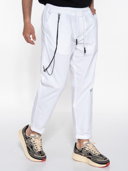 XAGON MAN Παντελόνι P23031CR4017 Λευκό XAGON MAN - 3