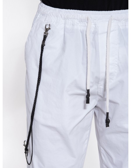 XAGON MAN Παντελόνι P23031CR4017 Λευκό XAGON MAN - 5