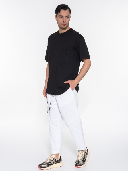 XAGON MAN Παντελόνι P23031CR4017 Λευκό XAGON MAN - 9