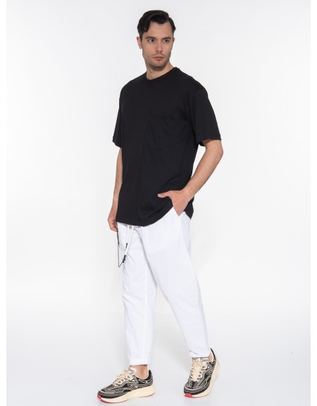 XAGON MAN Παντελόνι P23031CR4017 Λευκό XAGON MAN - 9