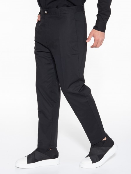 OVER-D Chino Παντελόνι OE1S2S3P03 Μαύρο OVER-D - 4