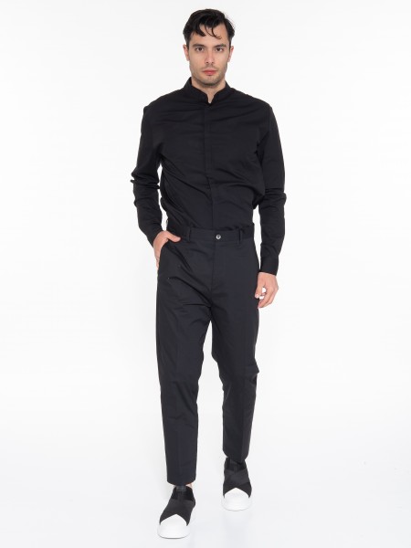 OVER-D Chino Παντελόνι OE1S2S3P03 Μαύρο OVER-D - 6