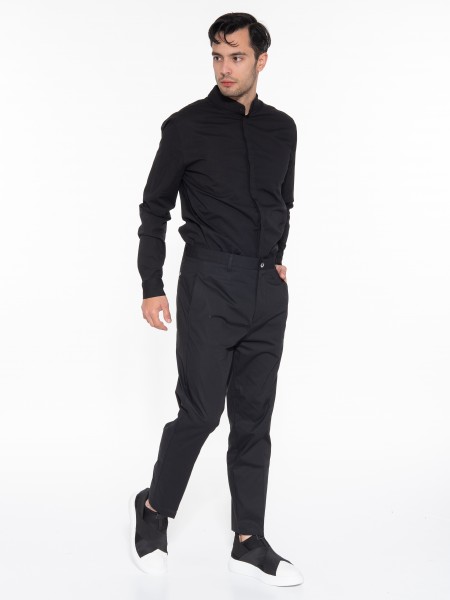 OVER-D Chino Παντελόνι OE1S2S3P03 Μαύρο OVER-D - 7