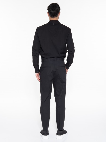 OVER-D Chino Παντελόνι OE1S2S3P03 Μαύρο OVER-D - 8