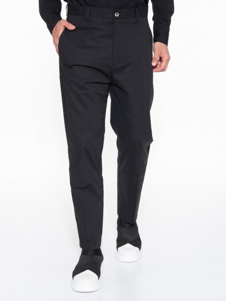 OVER-D Chino Παντελόνι OE1S2S3P03 Μαύρο OVER-D - 1