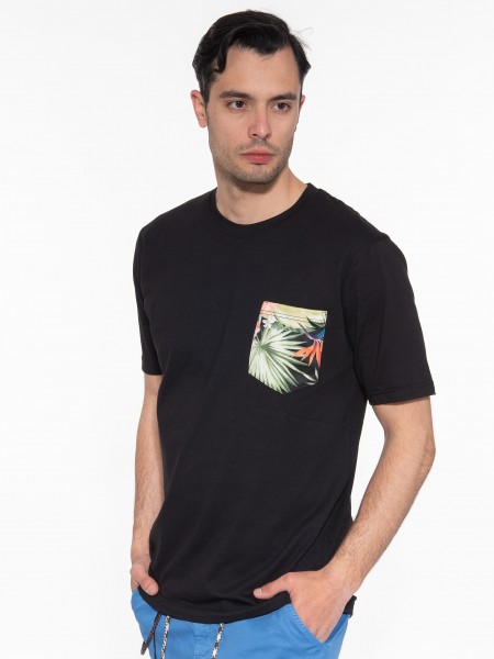 OVER-D T-shirt OE1S2S3T25 Μαύρο OVER-D - 4