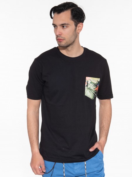 OVER-D T-shirt OE1S2S3T25 Μαύρο OVER-D - 3