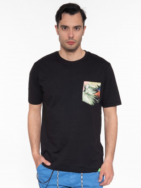 OVER-D T-shirt OE1S2S3T25 Μαύρο OVER-D - 1