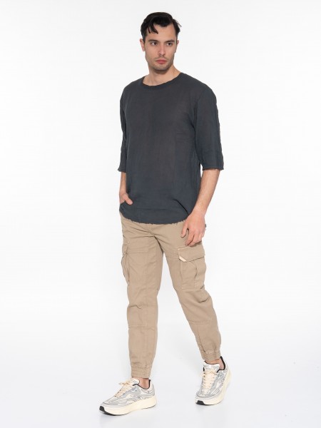 OVER-D Cargo Pique pants OT1S2S2P10 Beige OVER-D - 9