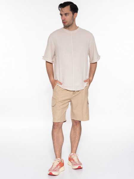 XAGON MAN T-shirt P23082V6300 Beige XAGON MAN - 5