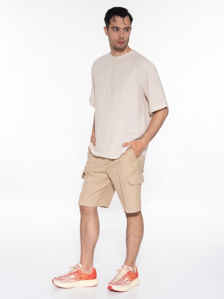 XAGON MAN T-shirt P23082V6300 Μπεζ XAGON MAN - 10