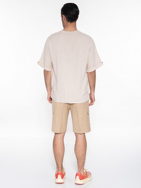 XAGON MAN T-shirt P23082V6300 Beige XAGON MAN - 8