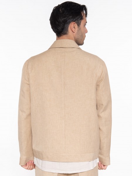 OVER-D Μπουφάν - Jacket OE1S2S3J11 Μπεζ OVER-D - 2