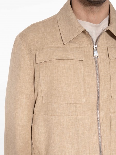 OVER-D Μπουφάν - Jacket OE1S2S3J11 Μπεζ OVER-D - 5