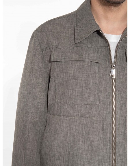 OVER-D Μπουφάν - Jacket OE1S2S3J11 Λαδί OVER-D - 5