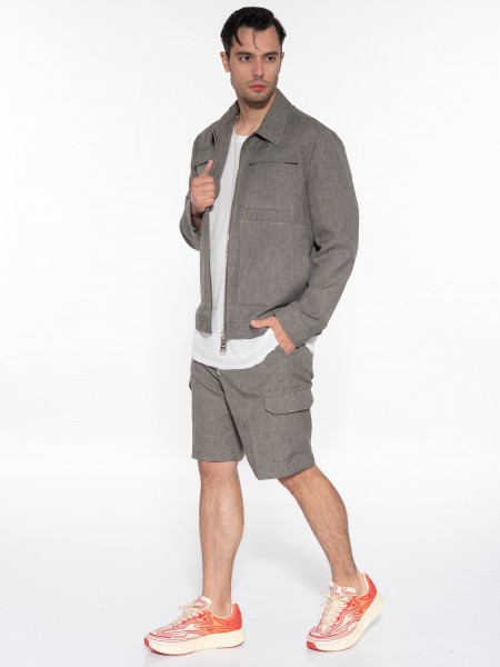 OVER-D Cargo Βερμούδα OE1S2S3S05 Λαδί OVER-D - 9