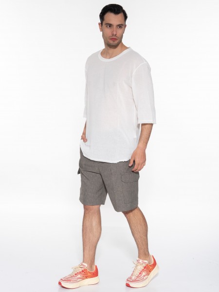 OVER-D Cargo Βερμούδα OE1S2S3S05 Λαδί OVER-D - 11