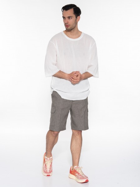 OVER-D Cargo Βερμούδα OE1S2S3S05 Λαδί OVER-D - 8