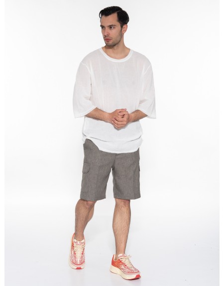 OVER-D Cargo Βερμούδα OE1S2S3S05 Λαδί OVER-D - 8