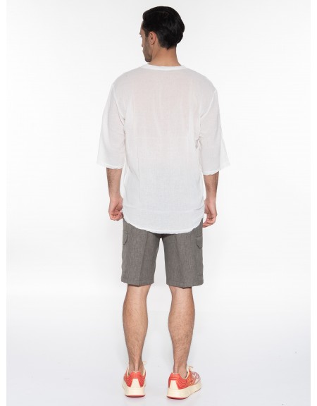 OVER-D Cargo Βερμούδα OE1S2S3S05 Λαδί OVER-D - 10