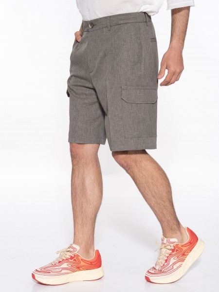 OVER-D Cargo Βερμούδα OE1S2S3S05 Λαδί OVER-D - 4