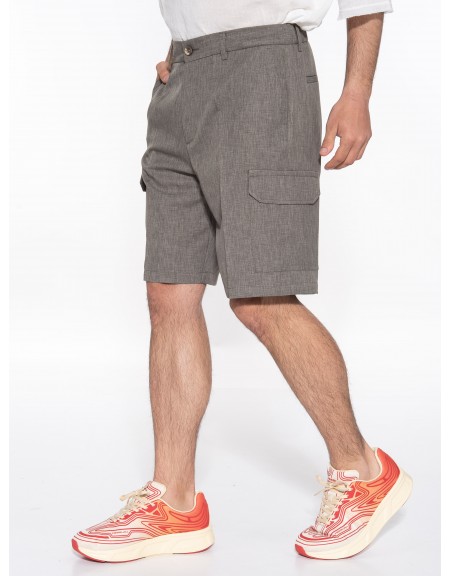 OVER-D Cargo Βερμούδα OE1S2S3S05 Λαδί OVER-D - 4