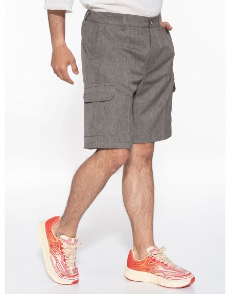 OVER-D Cargo Βερμούδα OE1S2S3S05 Λαδί OVER-D - 3