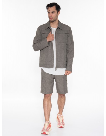 OVER-D Cargo Βερμούδα OE1S2S3S05 Λαδί OVER-D - 7