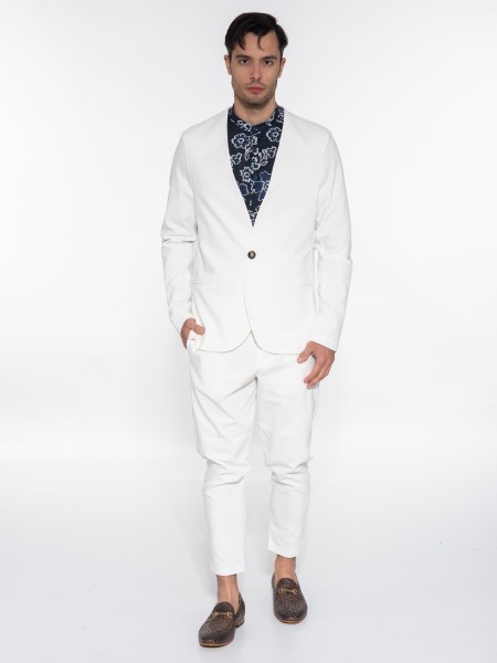 NINETEEN Σακάκι K23-1033 Εκρού NINETEEN - 6