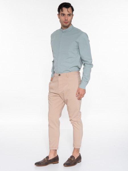 NINETEEN Chino Παντελόνι K24-1034 ΤΑΜΠΑ NINETEEN - 11