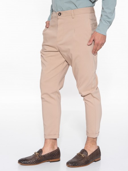 NINETEEN Chino Παντελόνι K24-1034 ΤΑΜΠΑ NINETEEN - 4