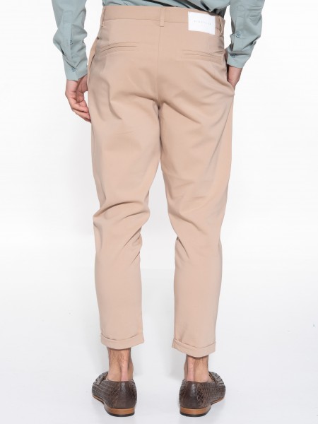 NINETEEN Chino Παντελόνι K24-1034 ΤΑΜΠΑ NINETEEN - 2