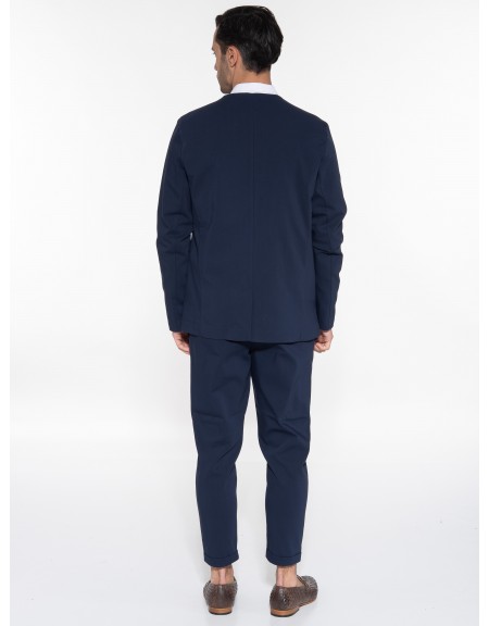 NINETEEN Σακάκι K23-1033 Μπλε NINETEEN - 7