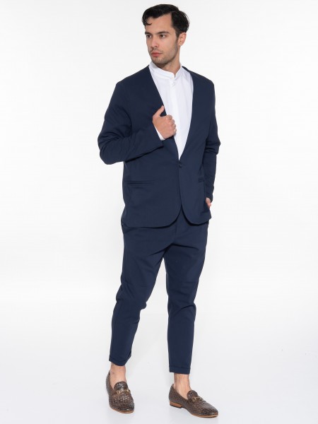 NINETEEN Σακάκι K23-1033 Μπλε NINETEEN - 6