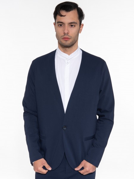 NINETEEN Σακάκι K23-1033 Μπλε NINETEEN - 1