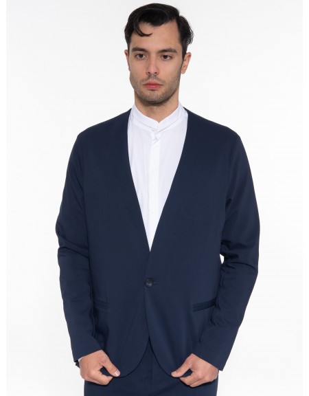 NINETEEN Σακάκι K23-1033 Μπλε NINETEEN - 1