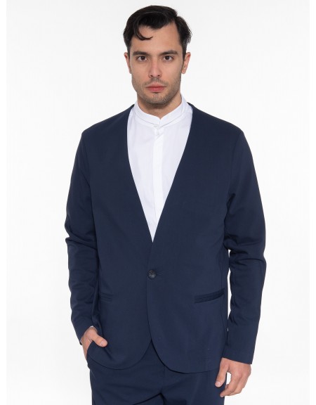 NINETEEN Σακάκι K23-1033 Μπλε NINETEEN - 10